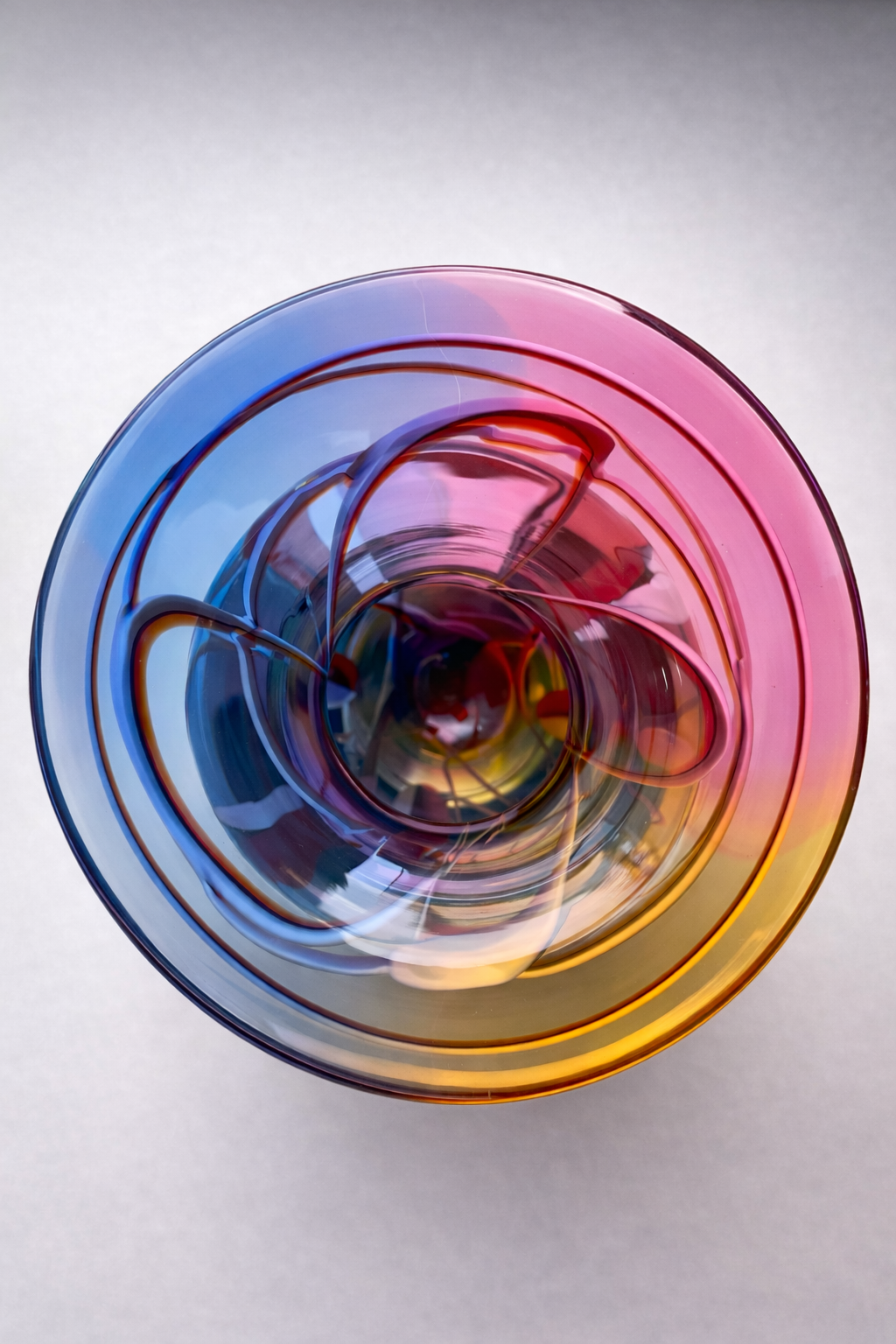 Kryształowy wazon dekoracyjny Linea