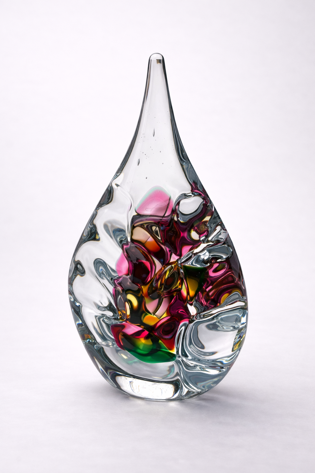 Kryształowy przycisk do papieru ozdoba Aura