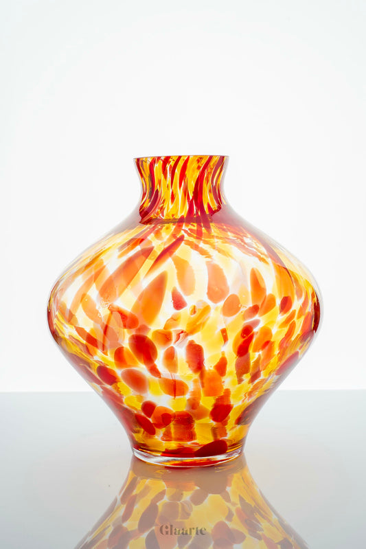 Szklany wazon dekoracyjny Lava Amfora2