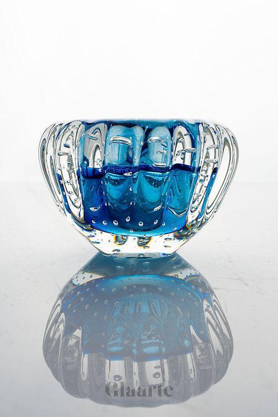 Tealight Orho Blue - Glaarte