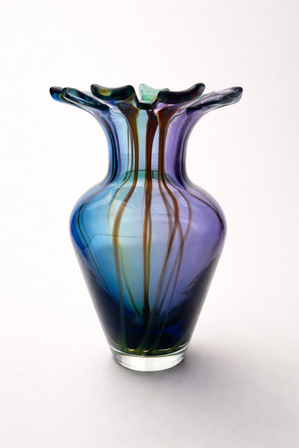 Kryształowy wazon dekoracyjny Iris