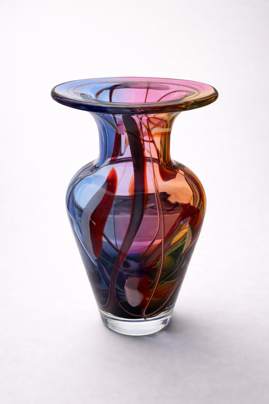 Kryształowy wazon dekoracyjny Linea