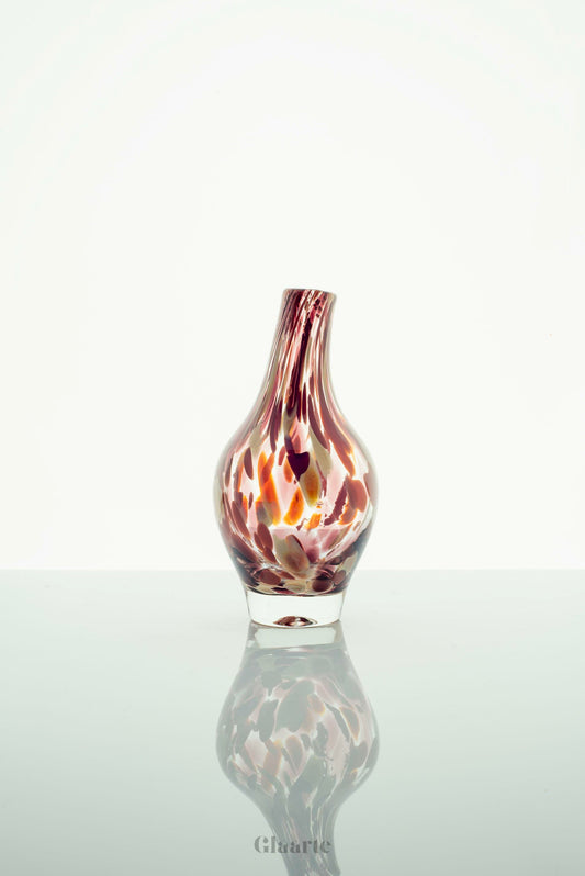 Szklany wazon dekoracyjny Plum Ornament