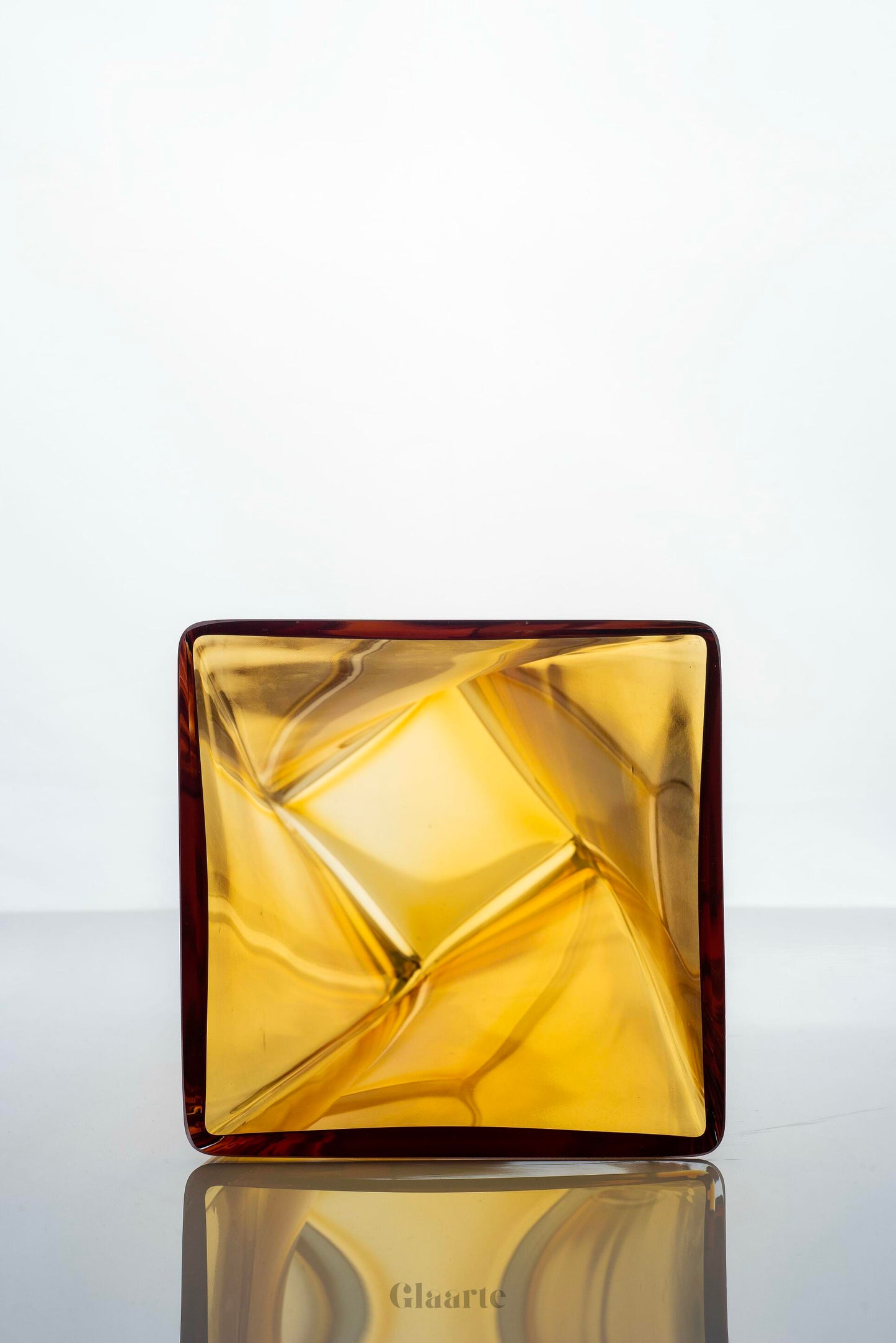 Szklany wazon dekoracyjny Torcido