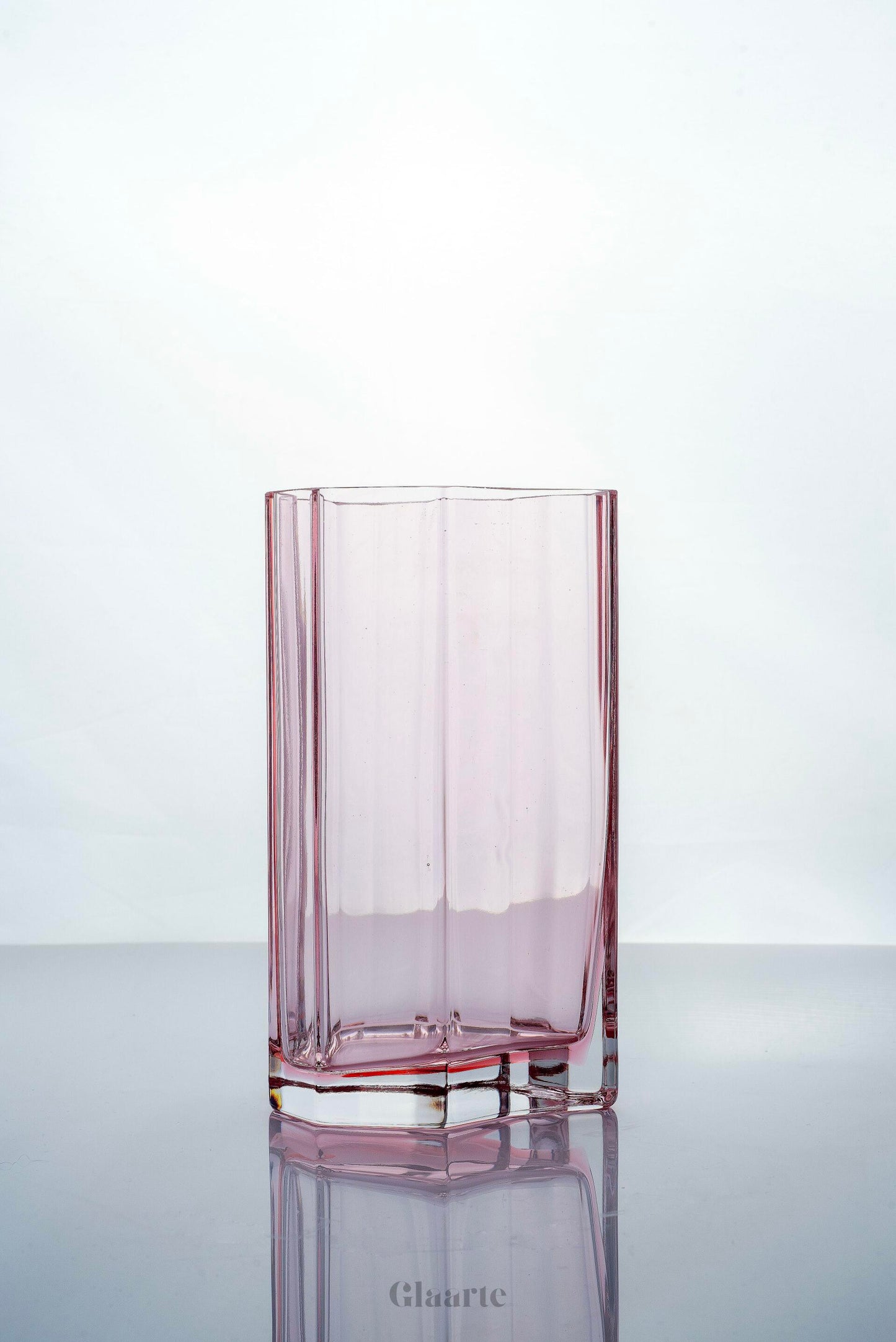 Szklany wazon dekoracyjny Borde Rosa