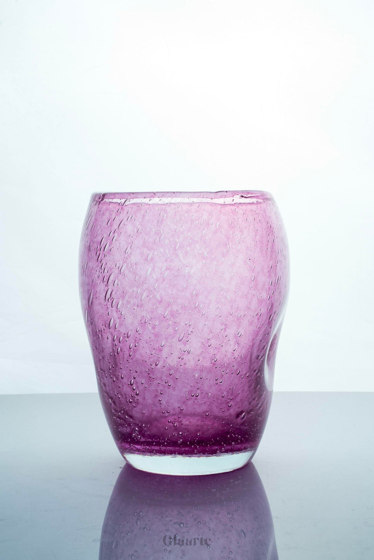 Dekoracyjny fioletowy wazon Tole