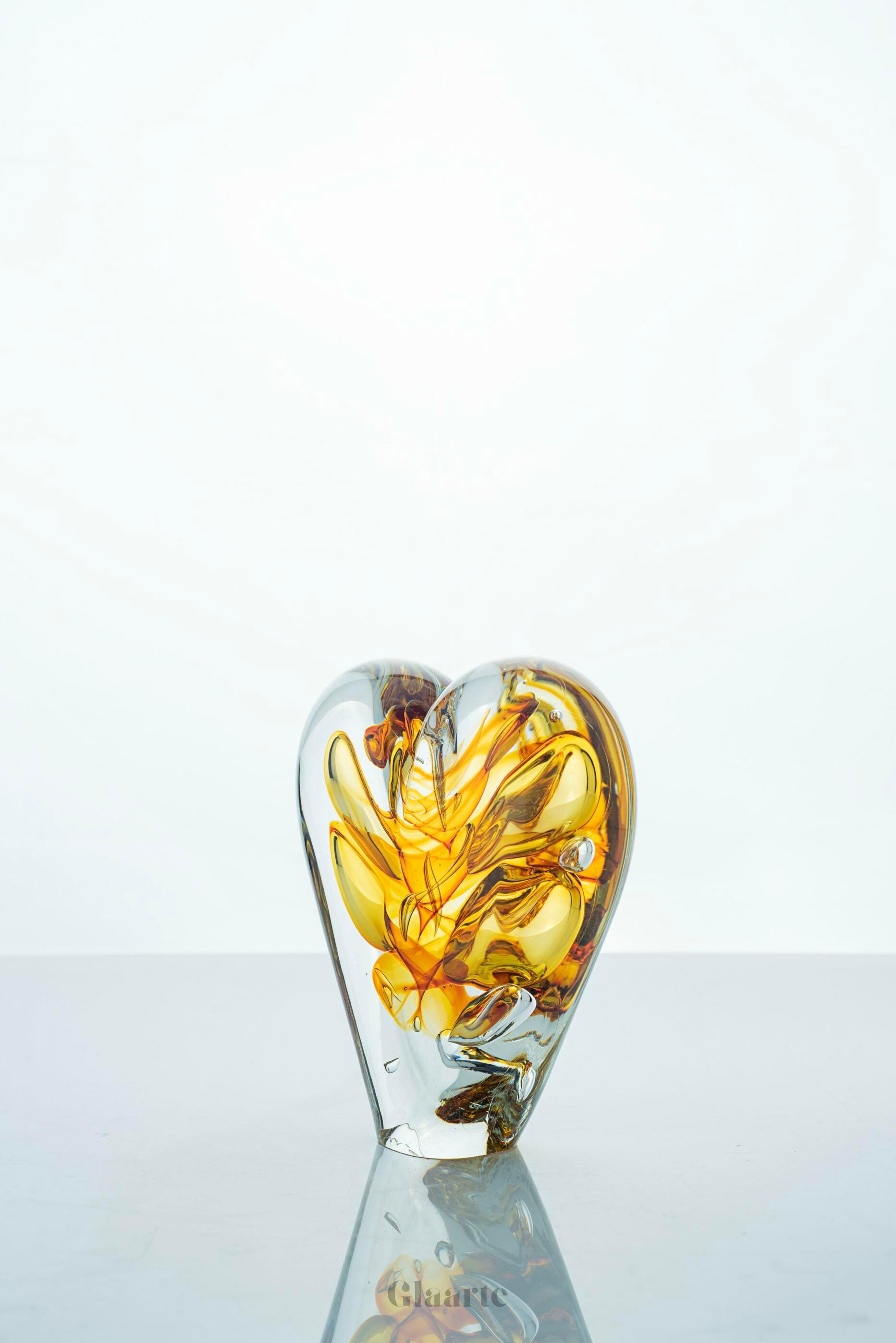 Kryształowy zestaw ozdoba Amor Gold - Glaarte