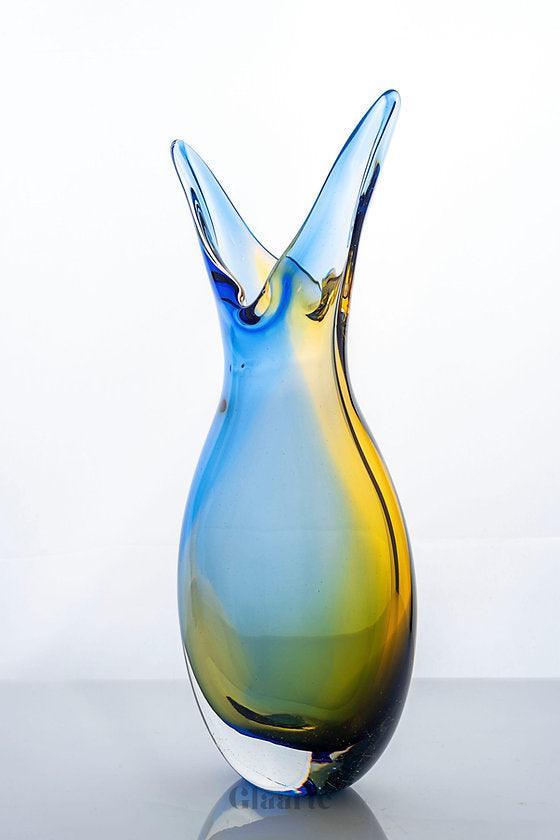 Kryształowy wazon dekoracyjny Becco - Glaarte