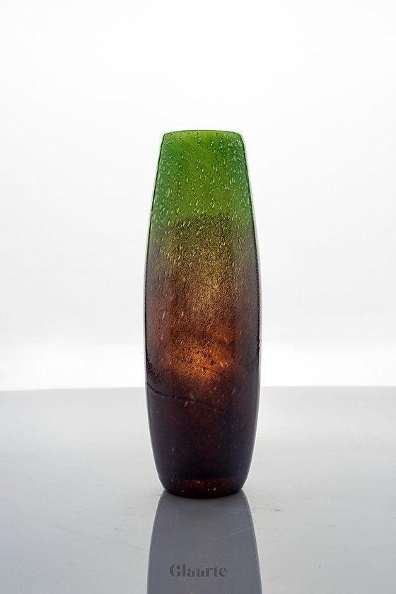 Szklany wazon dekoracyjny Huso Verde - Glaarte