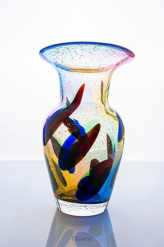 Kryształowy wazon dekoracyjny Indiana - Glaarte