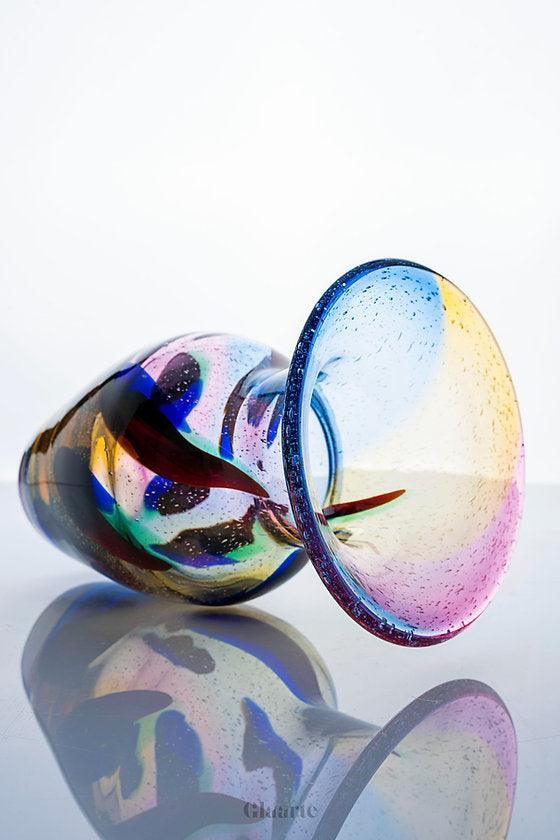 Kryształowy wazon dekoracyjny Indiana - Glaarte