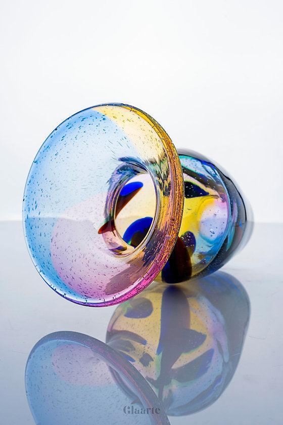 Kryształowy wazon dekoracyjny Indiana - Glaarte