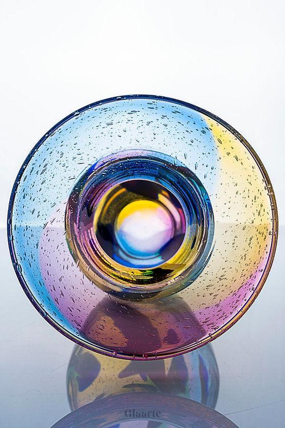 Kryształowy wazon dekoracyjny Indiana - Glaarte